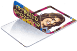 ADHESIVE BACK  CR-80 10 